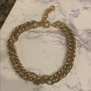 Elizabeth Cole gold link choker